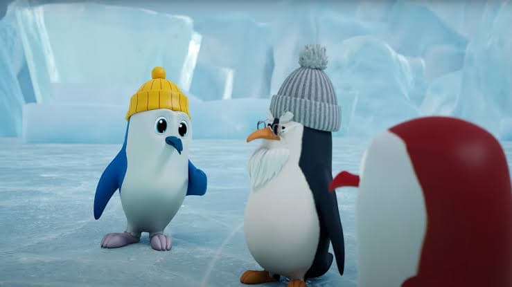 Kaptan Pengu ve Arkadaşları 4: Buzuldaki Sır afişi