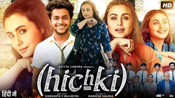 Hichki (Hıçkırık) afişi