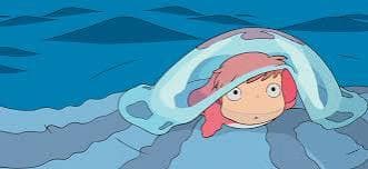 Küçük Deniz Kızı Ponyo afişi