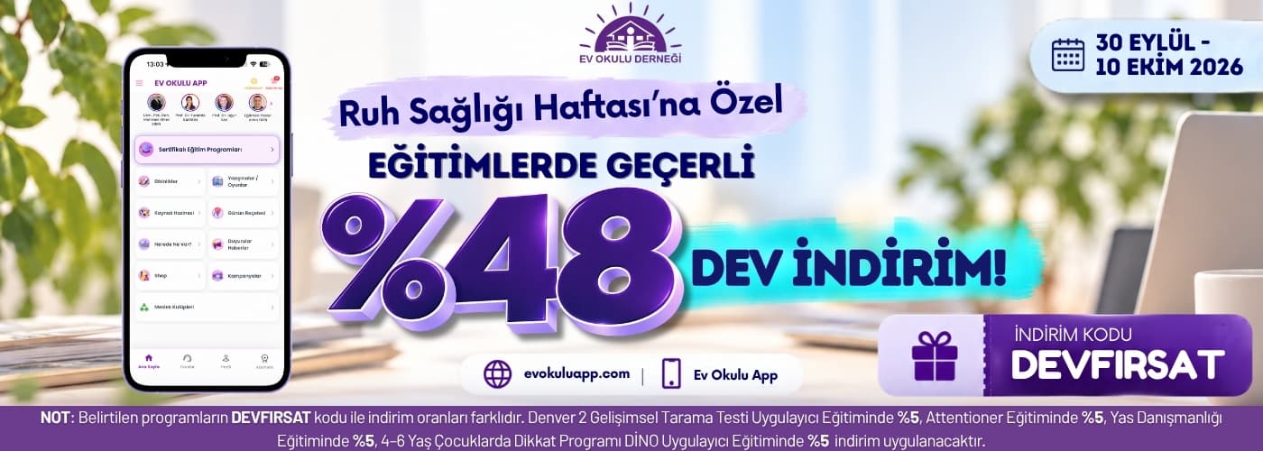 Ev Okulu App %48 İndirim Kampanyası